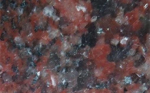 Red romantic granite